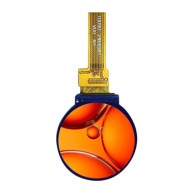 0,90 palca TFT LCD displej 128 (RGB)*128 MODUL ROUND IPS LCD SCRON