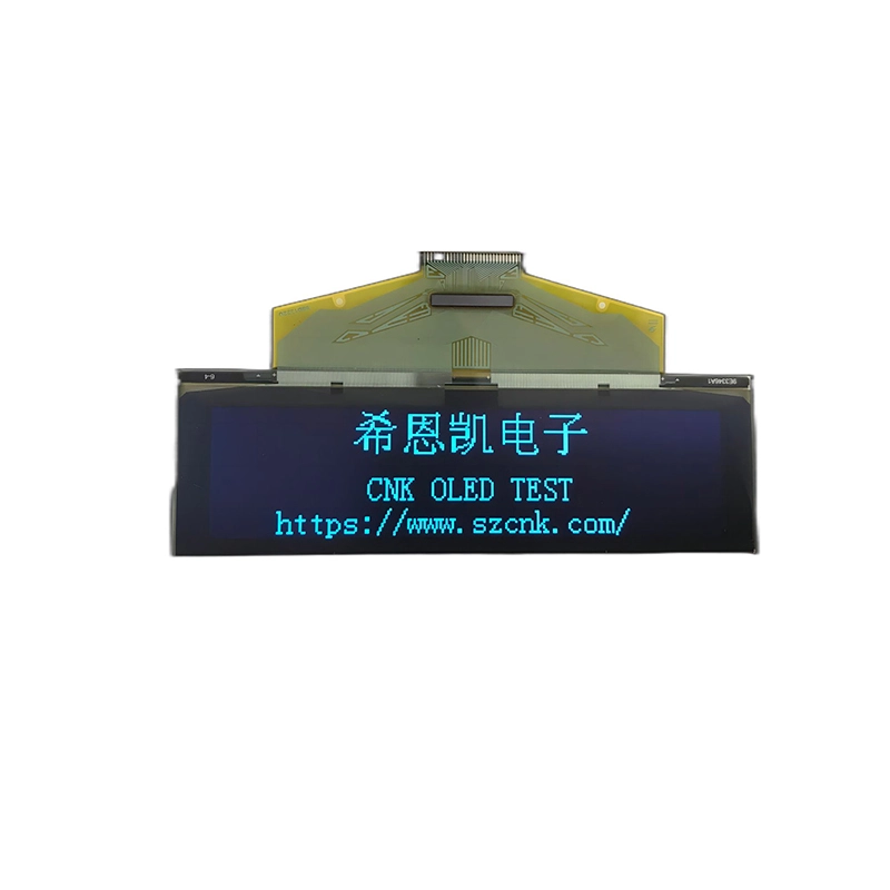 3,12 palca PM OLED obrazovky