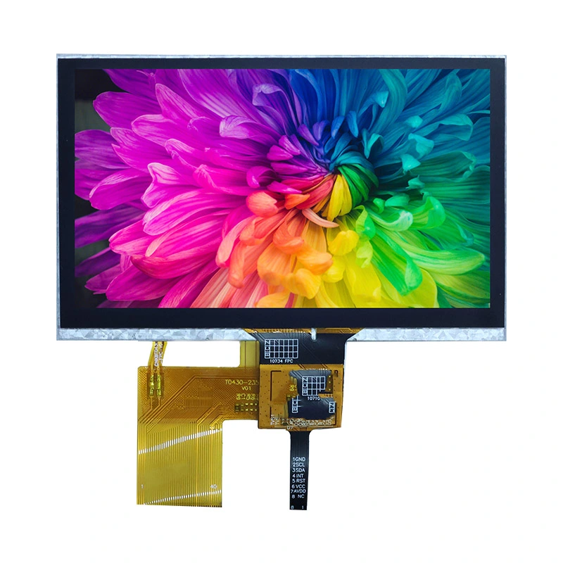 4,3 palca IPS TFT LCD Display Modul 480*272 RGB