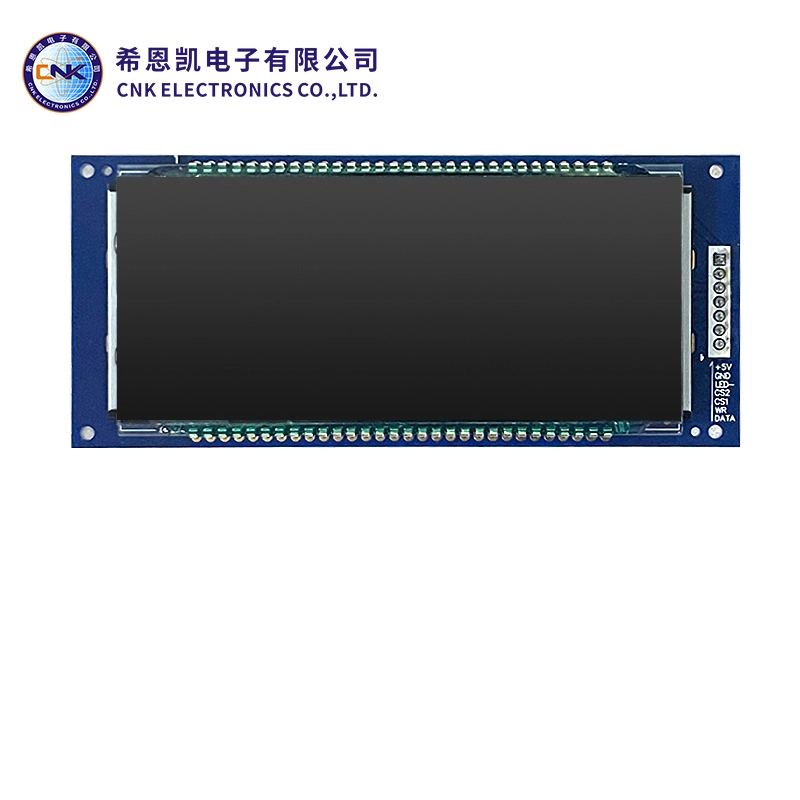 Monochromatický segment LCD displej