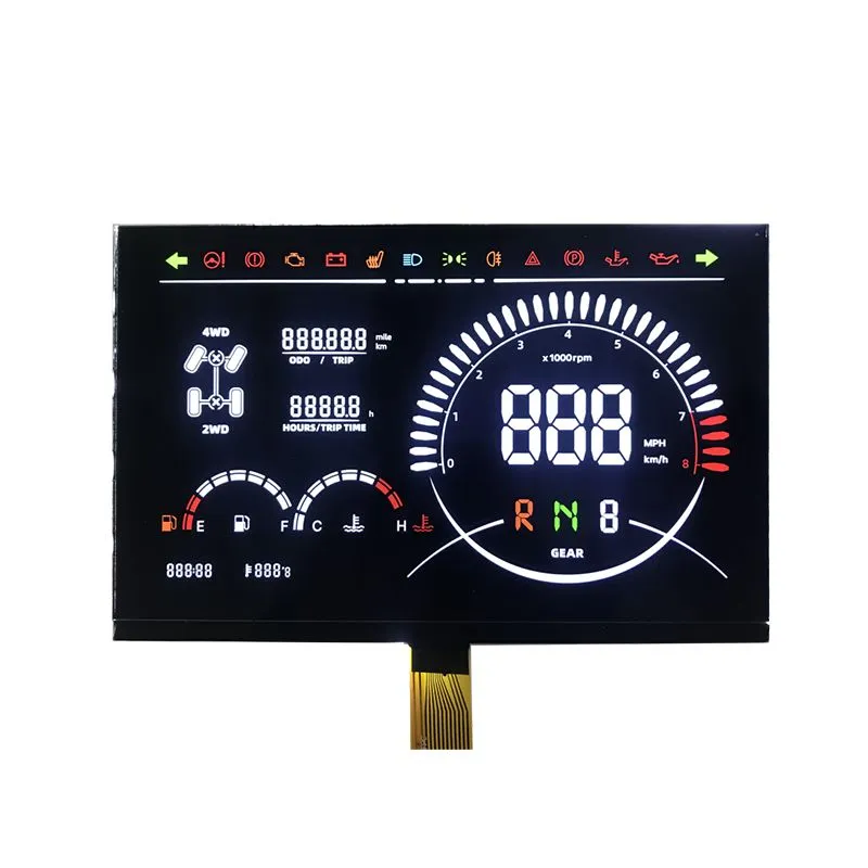 Segment LCD displeja modul
